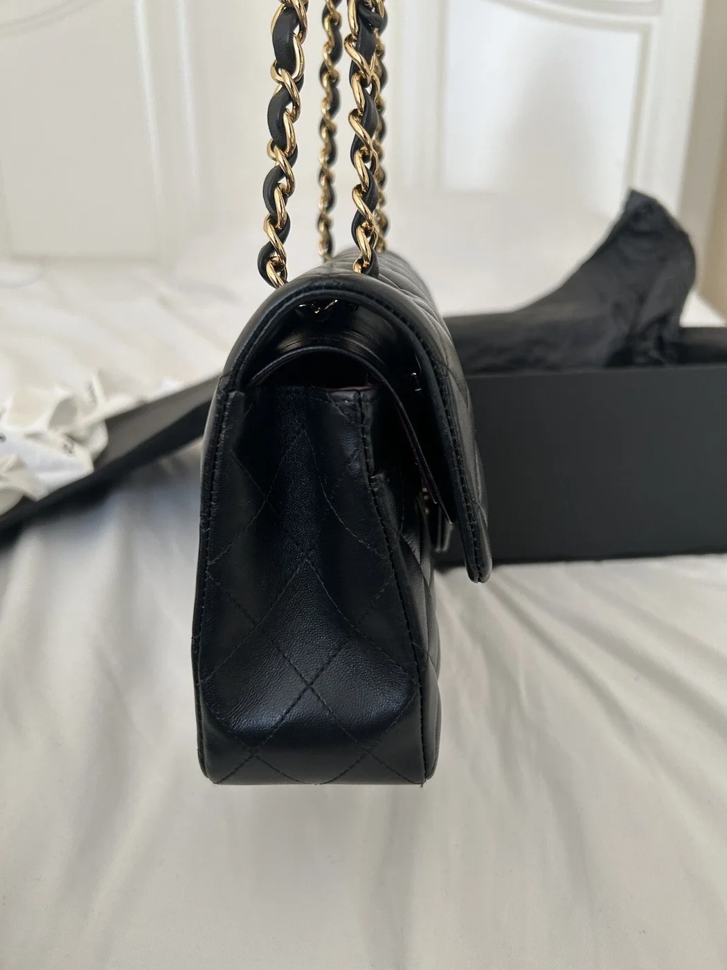 Chanel Classic Flap Medium Smooth Leather Bag product view 3