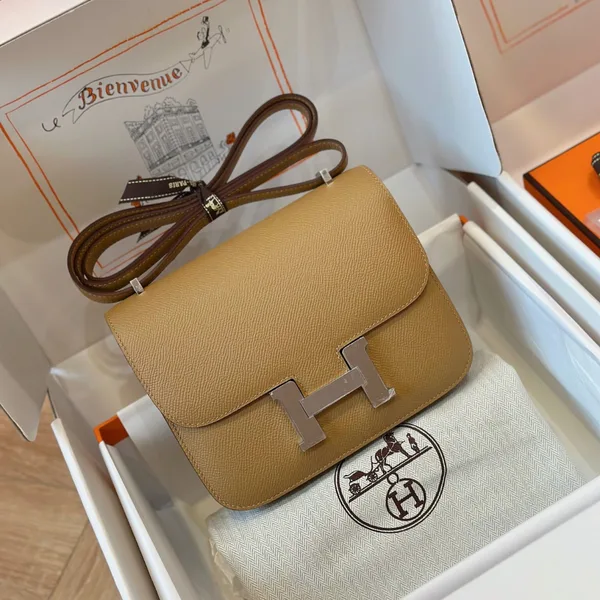 Hermès Constance 19 Brown Epson Leather Palladium Hardware Bag product view 1