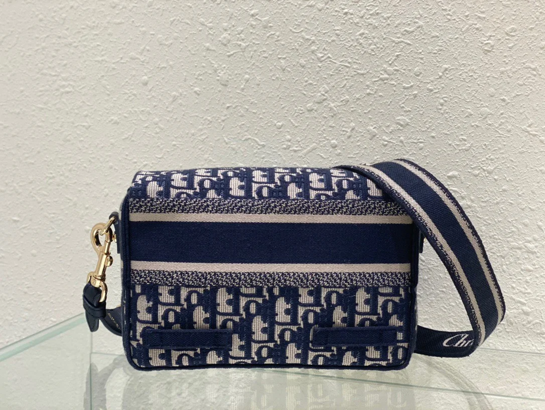 Dior Camp Women’s Canvas Patterned Handbag 25x15x8cm product view 4