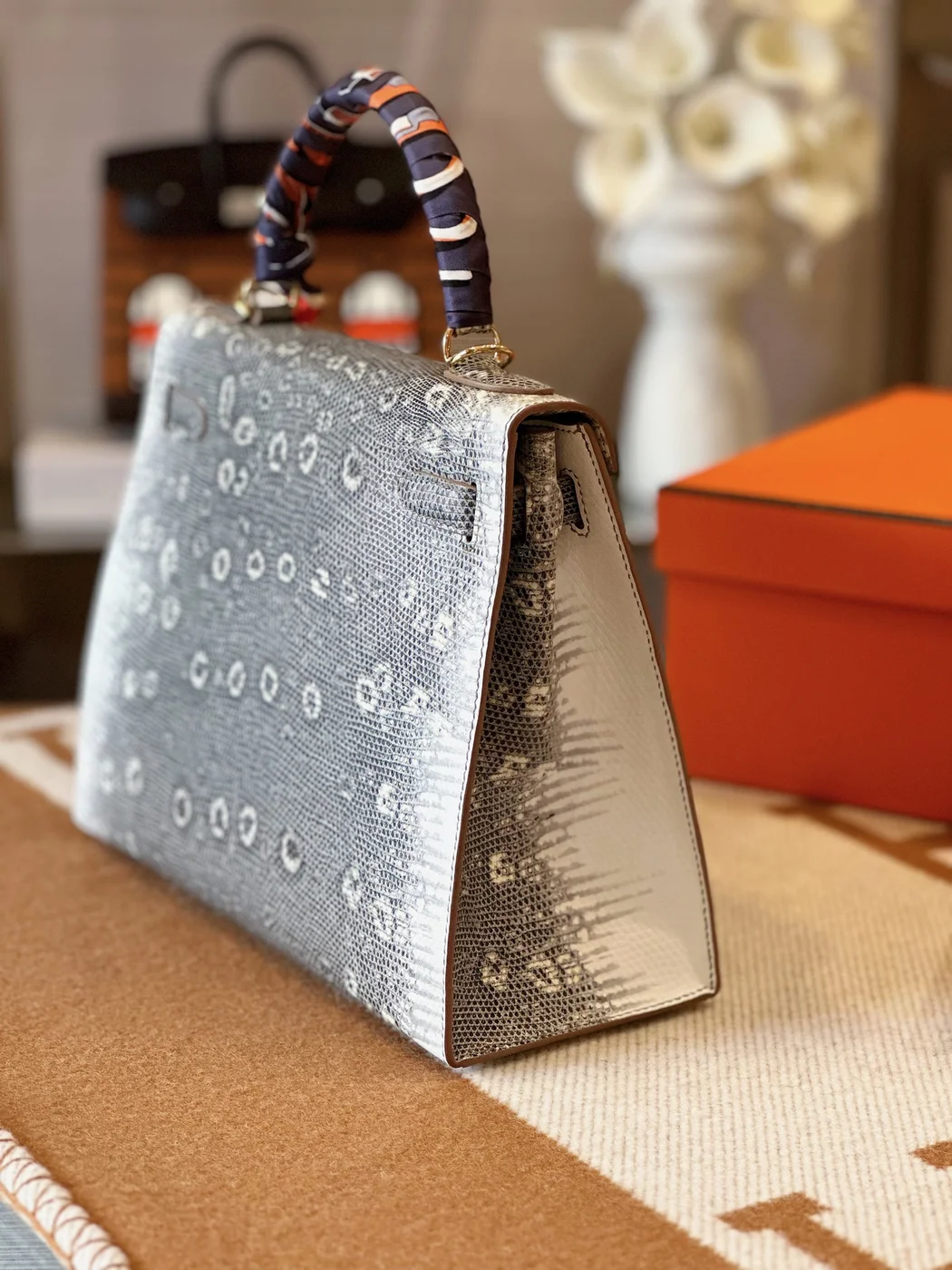 Hermès Kelly 28 Lizard Leather – Limited Stock Bag product view 9