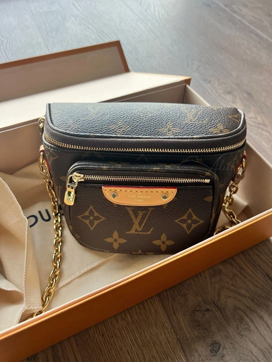 Louis Vuitton Mini Bumbag in Monogram canvas Bag product view 2