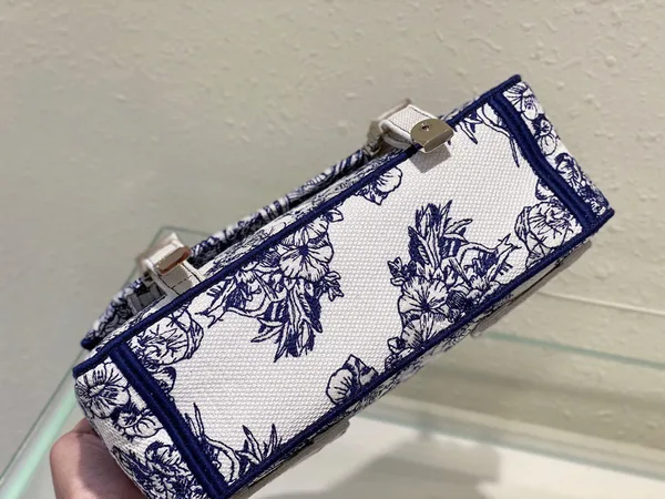 Dior Camp Women’s Premium Handbag Canvas Pattern 25x15x8cm product view 8