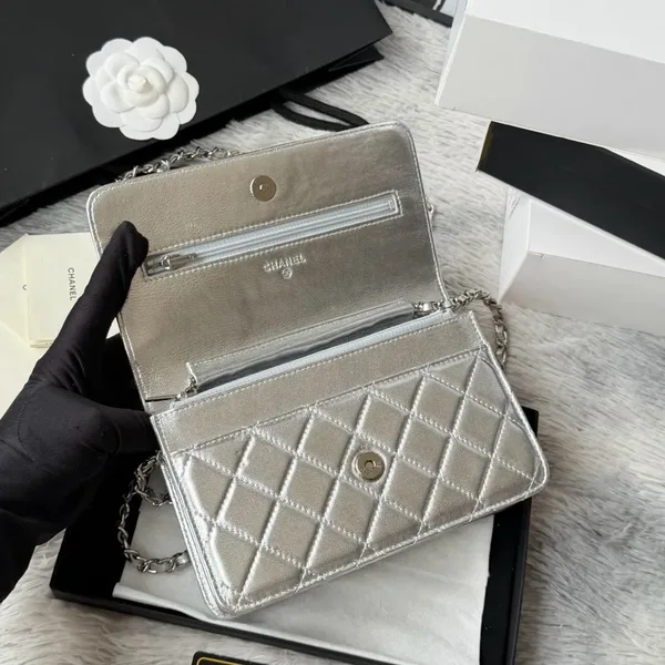 Chanel Woc Silver Bag product view 3