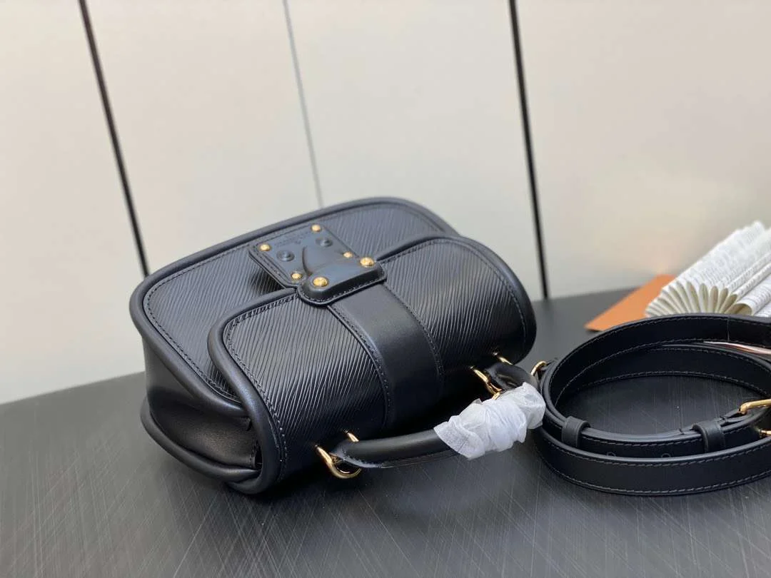 Louis Vuitton Hide and Seek Bag Black Woman’s Handbags 21x15x8cm product view 2