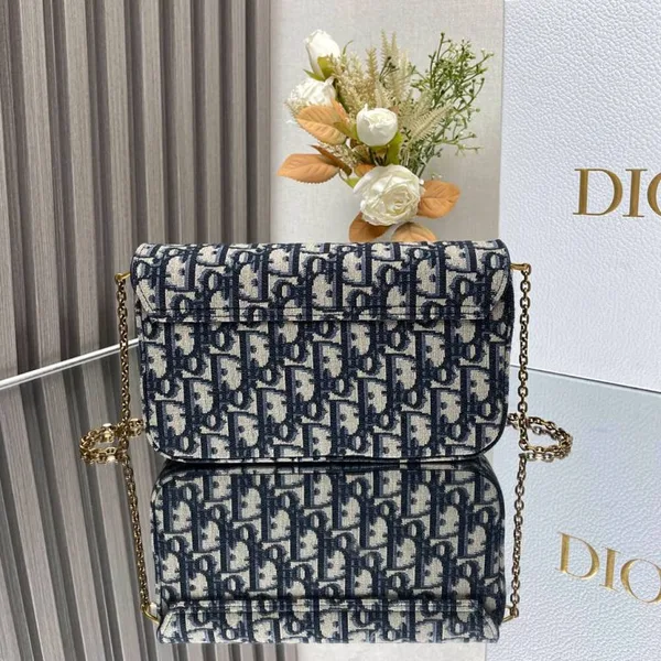 Dior Medium Saddle Pouch with Chain product view 3