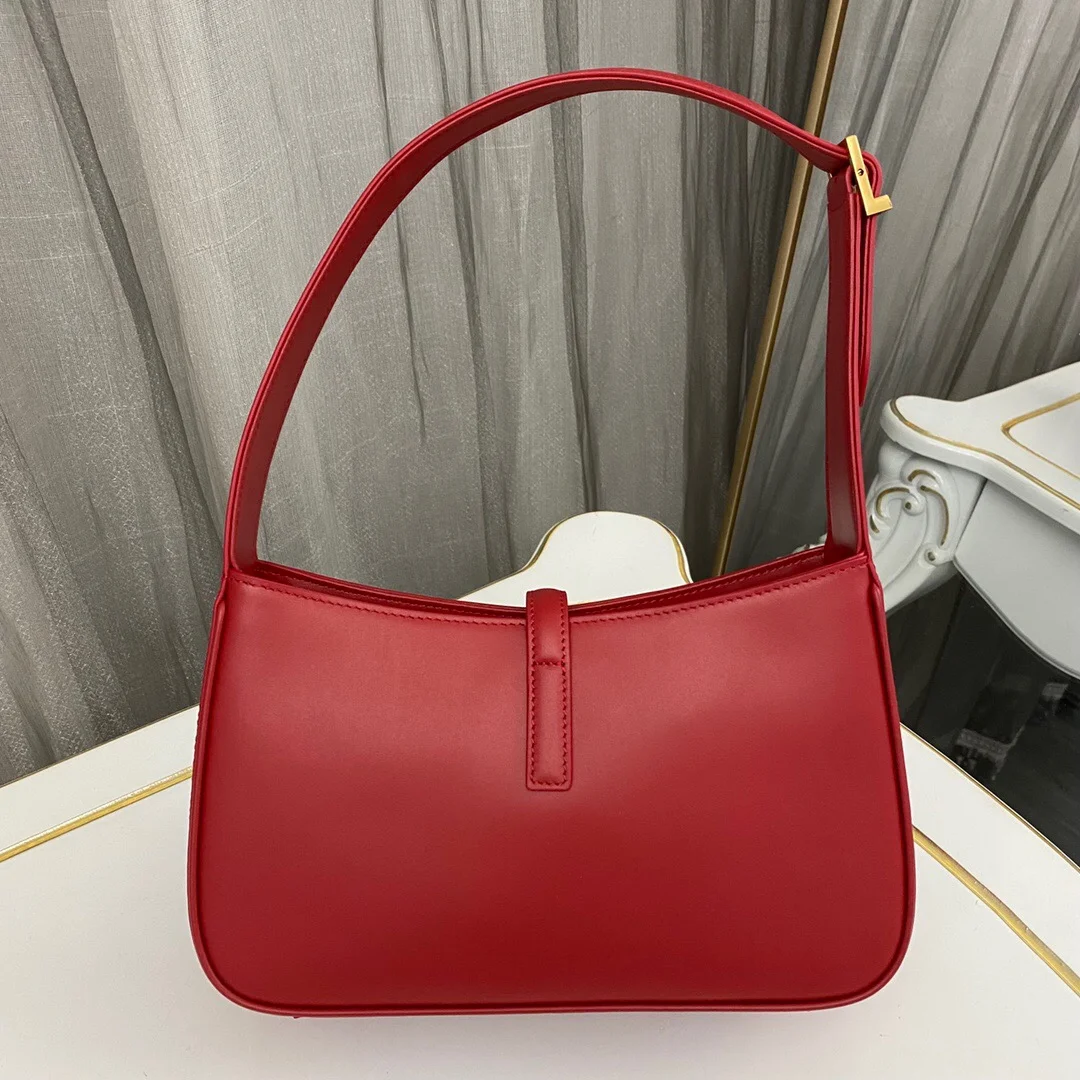 Saint Laurent le 5 a 7 mini hobo bag – Red product view 2