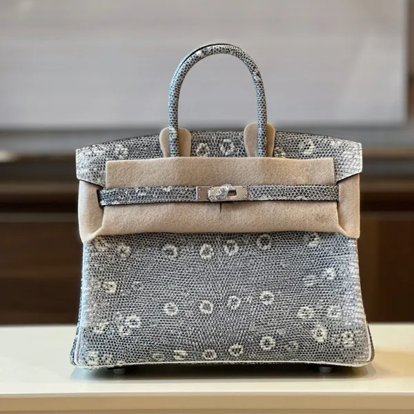 Hermès Brikin 25 Omber Lizard leather Gold Hardware Bag product view 1