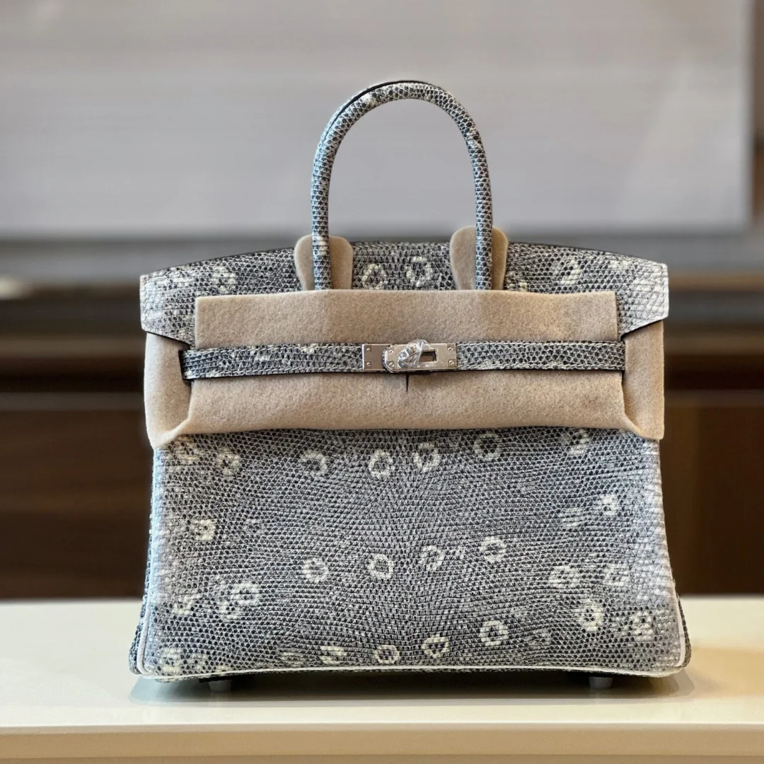 Hermès Brikin 25 Omber Lizard leather Gold Hardware Bag product view 1