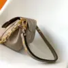Louis Vuitton Favorite Brown Handbags Lock Gold 24x14cm product view 2