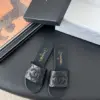 Chanel Women Black Quilted Leather Slides product view 1