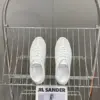 Hermès Women White Mesh Leather Sneakers product view 2