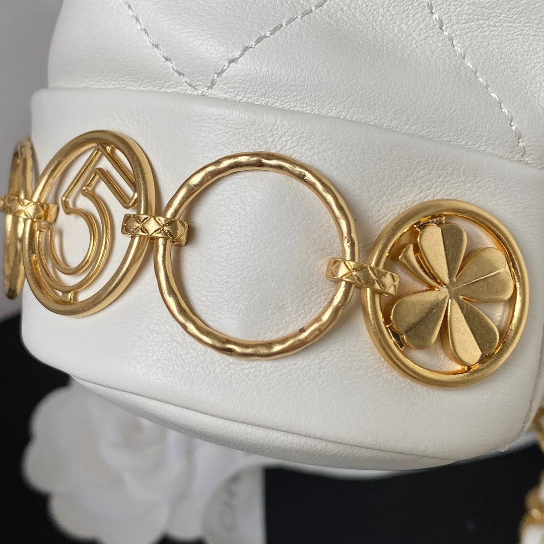 Chanel Charm Mini Backpack Lock Handle Plated 18 cm product view 2