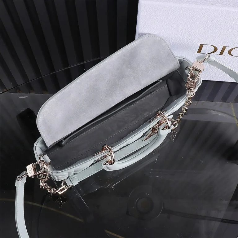 Dior Medium Blue Lady D-Joy Bag( product view 6