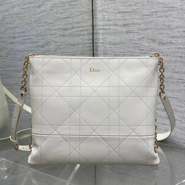 Dior Trianon Bag in White Gold Hardware product view 1