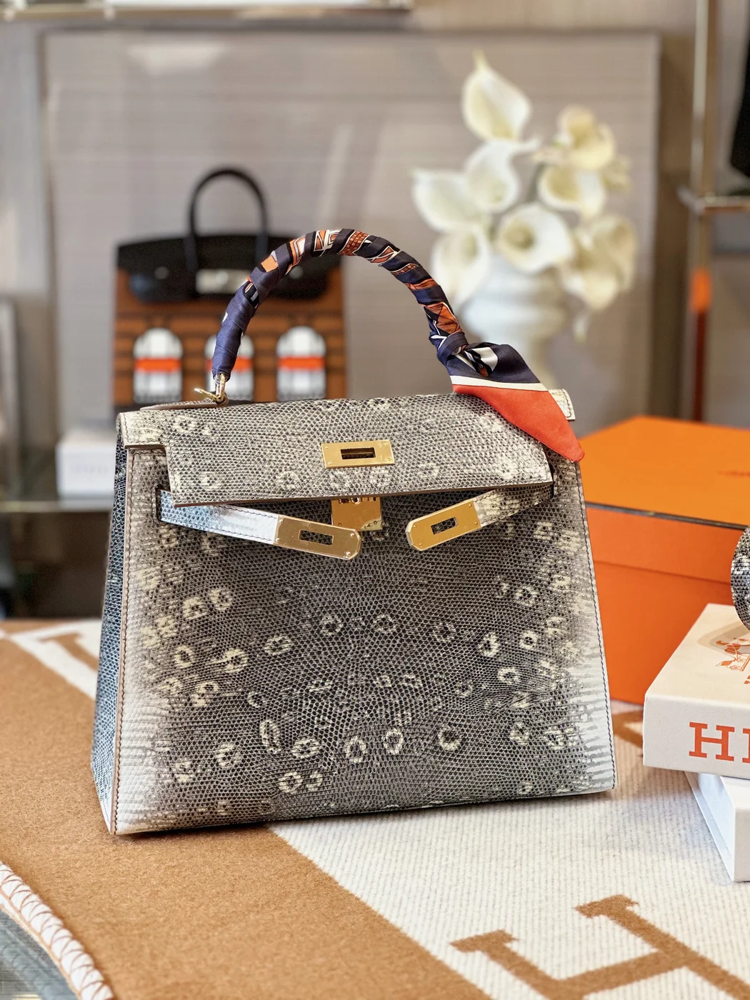 Hermès Kelly 28 Lizard Leather – Limited Stock Bag product view 2