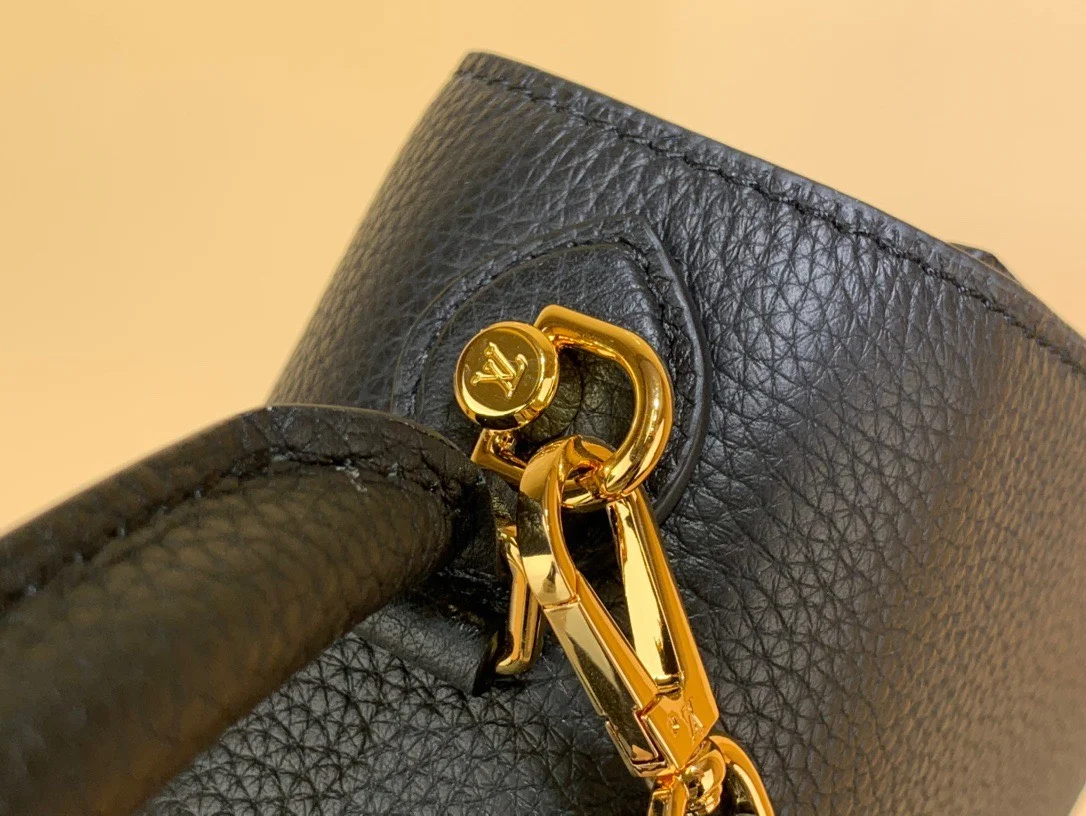 Louis Vuitton Twist Handle Woman’s Black Handbags 17x25x11cm product view 6