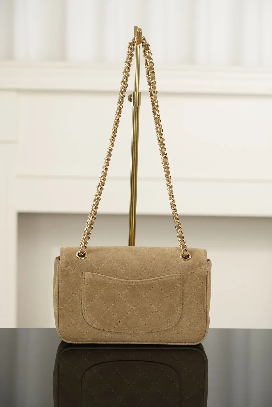 Chanel Maxi Souplissimo Flap Bag Mini Suede product view 2
