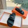 Hermès Women Green Leather Strappy Sandals product view 4