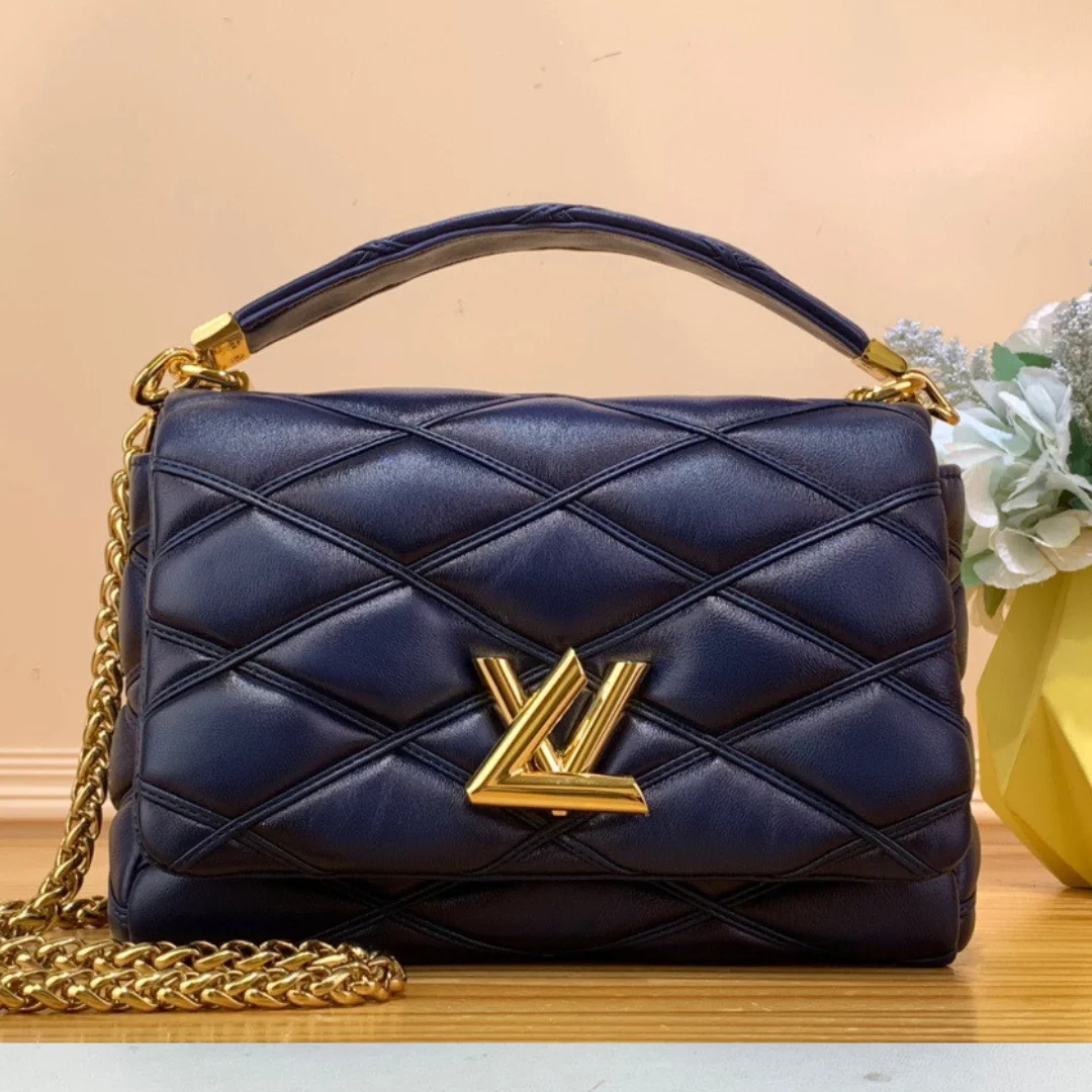 Louis Vuitton Go-14 Handbags Dark Blue 23 cm product view 1