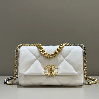 Chanel 19 Bag Small White product view 1