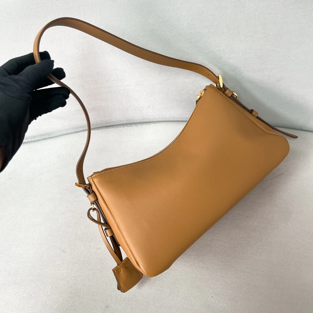 Prada Medium Aimée Shoulder Bag | Brown product view 2