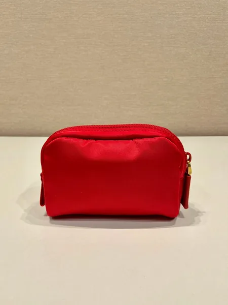 Prada Clutch 12 In Passion Red Re-Nylon product view 3