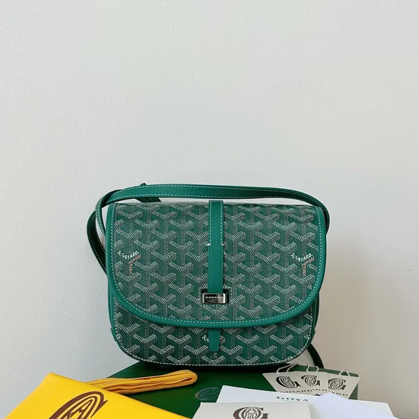 Goyard Green Handbag With Pattern 22x16x7cm product view 1