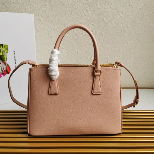 Prada Medium Galleria 28 Beige Saffiano Leather Bag product view 3
