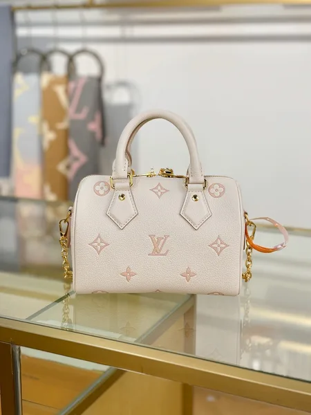 Louis Vuitton Monogram Empreinte Bicolor Speedy Bandoulière 20 Bag product view 5