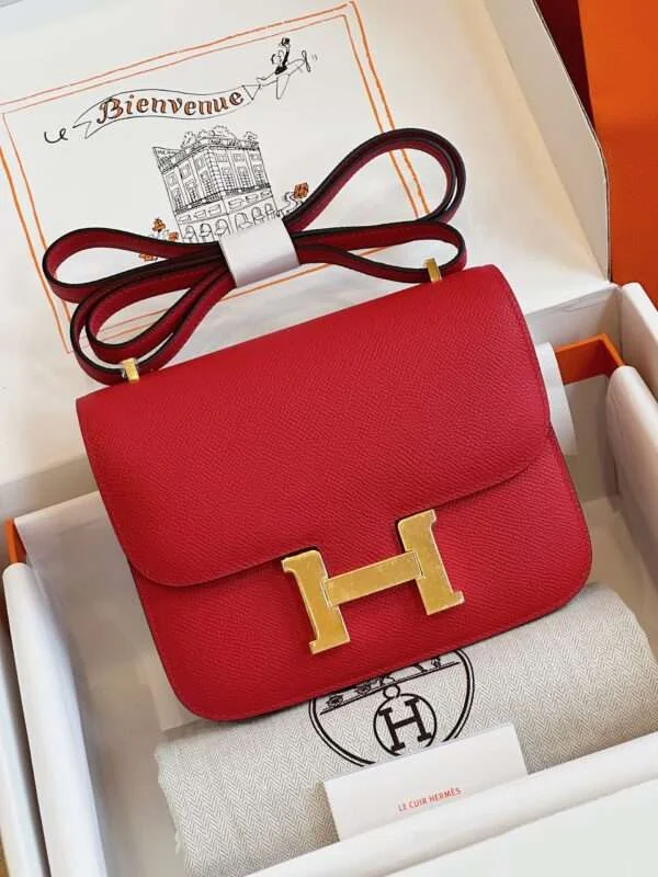 Hermès Constance Bag Epsom Gold Red Handbags Lock Gold 19 cm product view 1