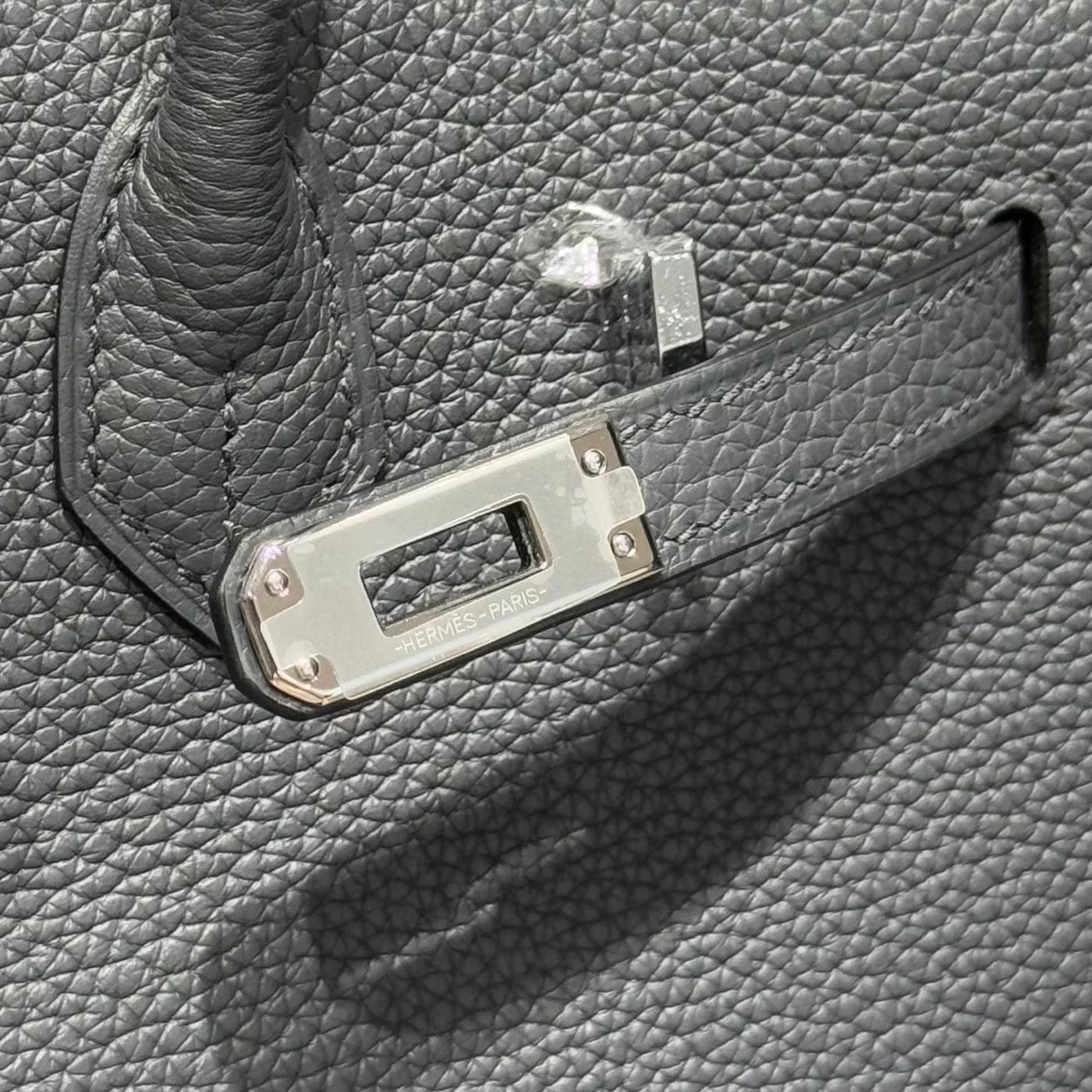 Hermès Birkin 25 In Charcoal Gray Silver Hardware Bag product view 5