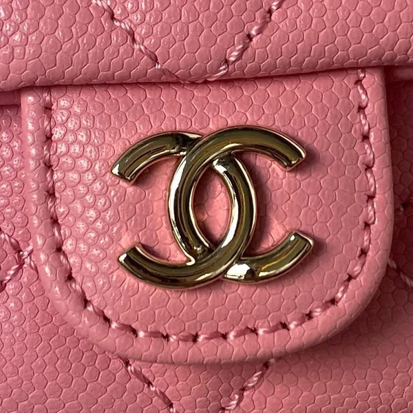 Chanel Backpack Duma Mini Pink Lock Gold 21.5×19.5x12cm product view 5