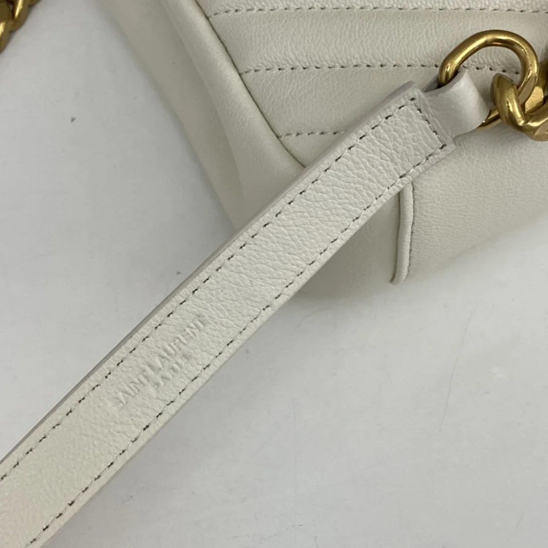 Saint Laurent Medium College Leather Cross Body Bag product view 6