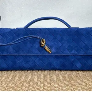 Bottega Veneta Andiamo Leather Clutch Bag product view 1