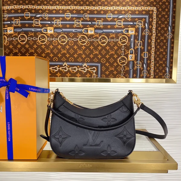 Louis Vuitton Bagatelle Monogram Black Handbags 24x18cm product view 1