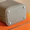 Hermès Picotin 18 Gray togo leather Silver Hardware Bag product view 7