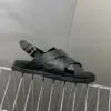 Hermès Women Black Leather Strappy Sandals product view 6