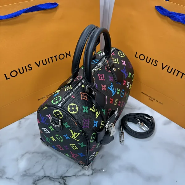Louis Vuitton x Murakami Speedy 30 Multicolor Monogram Bag product view 3