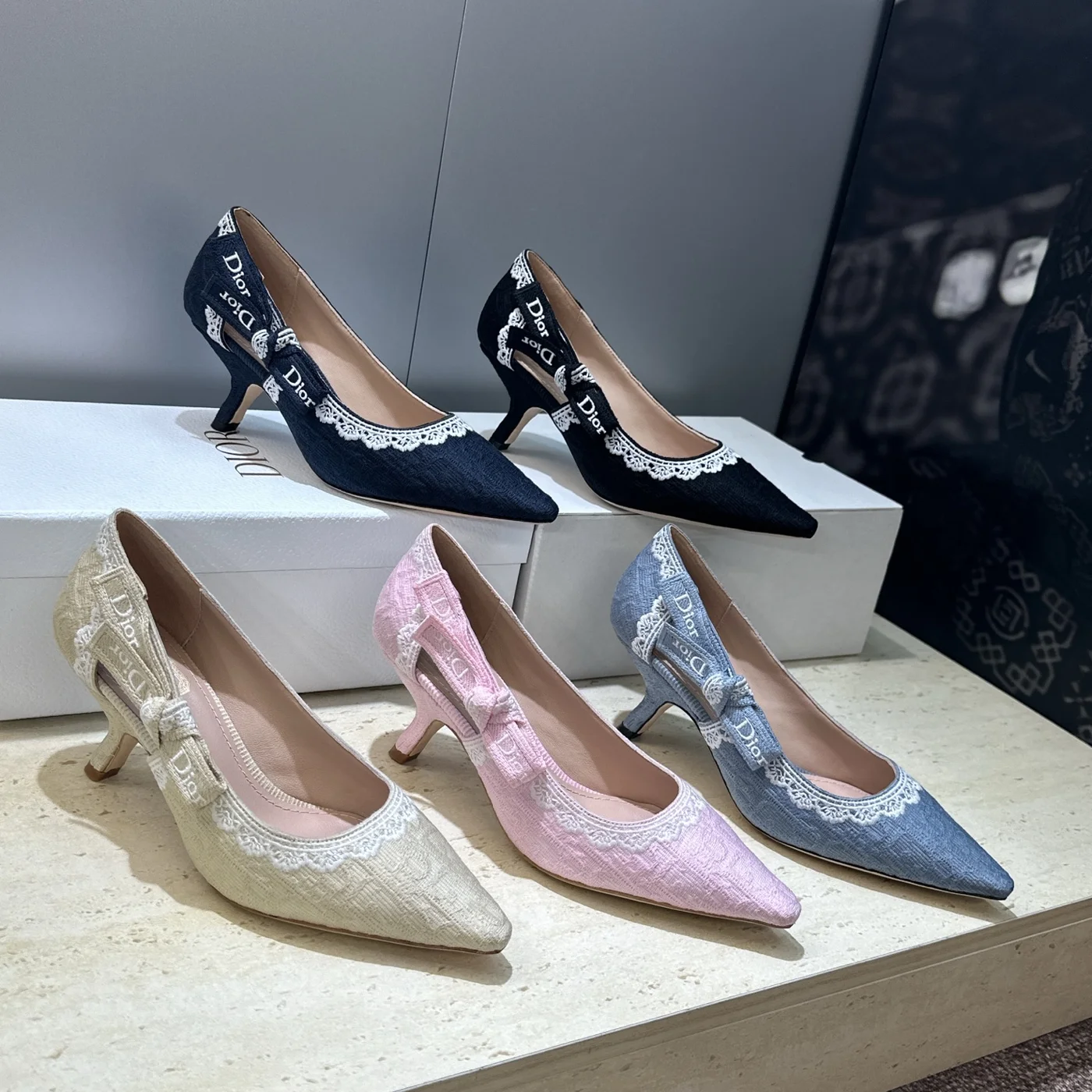 Dior Heels Black product view 5