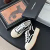 Chanel Women Black Canvas Contrast Rubber Sneakers product view 3