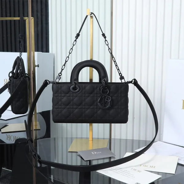 Dior Black Medium Lady D-Joy Bag product view 5