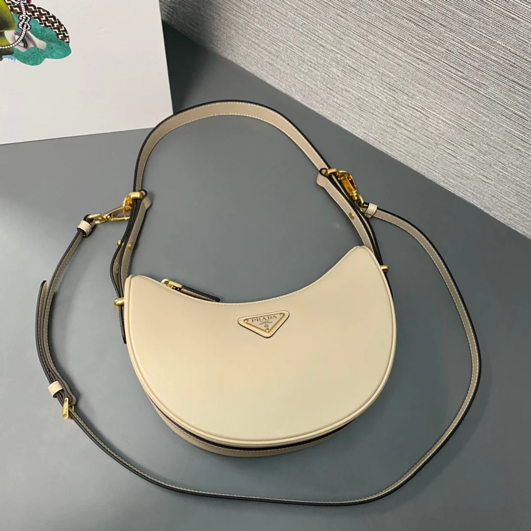 Prada Arque Small Leather Shoulder Bag product view 2