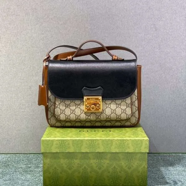 Gucci Padlock Handle Bag Traditional Pattern 28 cm product view 1