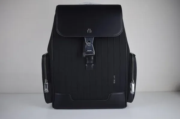 Rimowa Never Still Flap Backpack in black product view 1