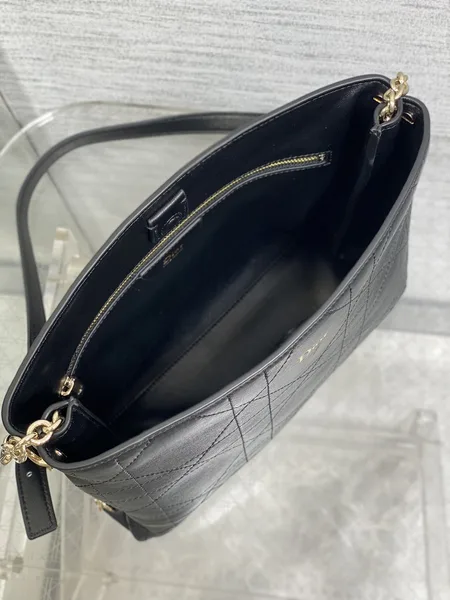 Dior Trianon bag in Black Gold Hardware product view 5