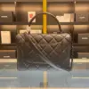 Chanel Trendy Brown Leather Full Box Handbags 25 cm product view 6