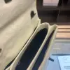 Chanel Trendy White Smooth Leather With Lock Black Handbags 25 cm product view 3