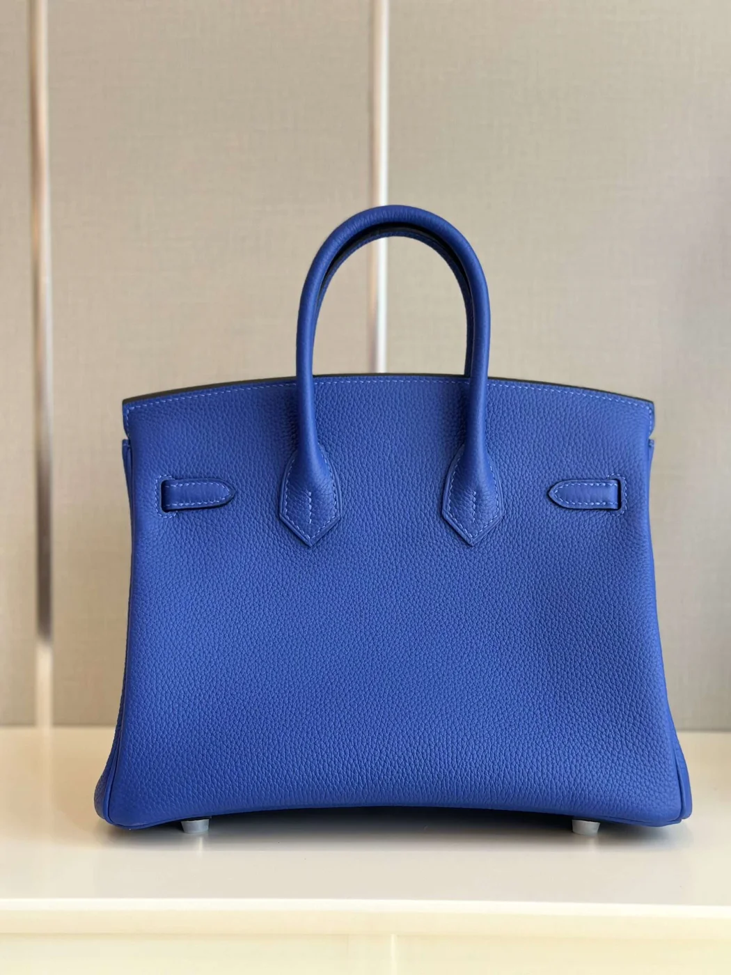 Hermès Birkin 30 Bleu Zelliege Epsom Palladium Hardware Bag product view 3