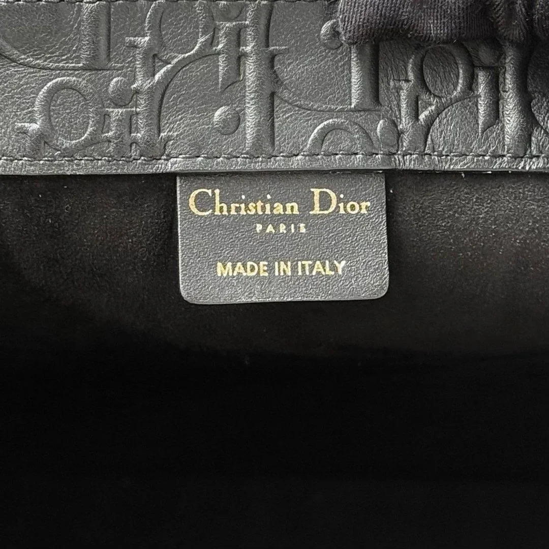 Dior Book Tote Largr Bag Claf Black product view 9