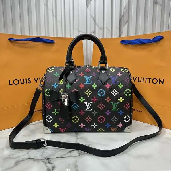 Louis Vuitton x Murakami Speedy 30 Multicolor Monogram Bag product view 5